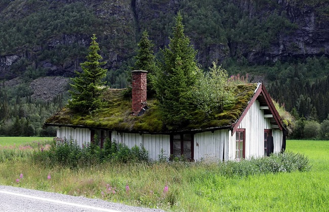 Maison-abandonnee-en-Norvege