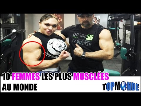 10 FEMMES les plus MUSCLÉES Au Monde Breakforbuzz