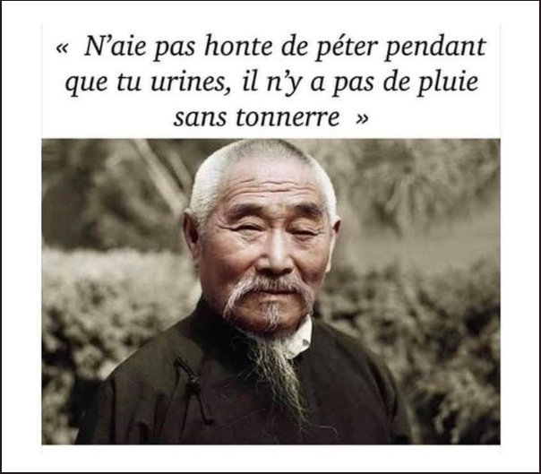 Image drôle du jour (Proverbe chinois…) - Breakforbuzz