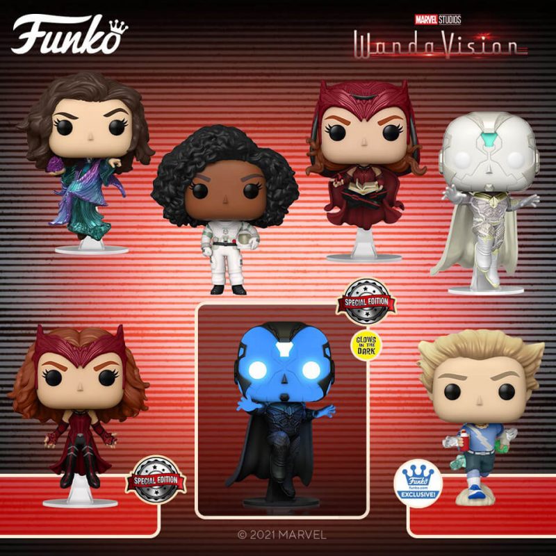 Figurines Funko Pop WandaVision Breakforbuzz