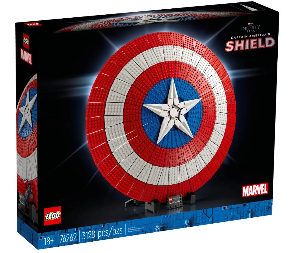 Captain America : Découvrez le nouveau set LEGO du Bouclier emblématique 
