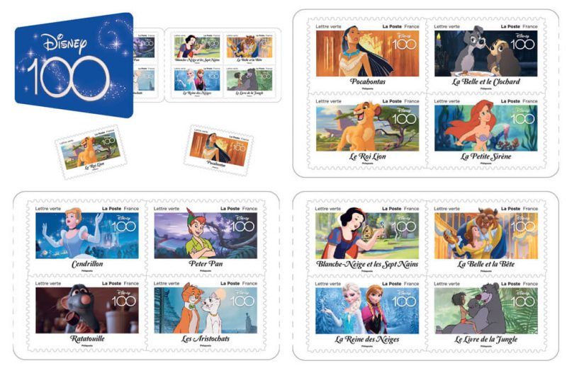 Carnet De Timbres Ans D Histoires Disney Breakforbuzz