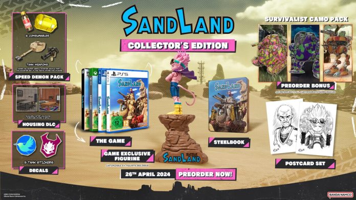 Sand Land Dition Collector Sur Ps Breakforbuzz