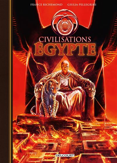 Comics "Civilisations - Égypte" aux Éditions Delcourt