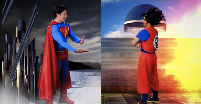 Goku vs Superman. Epic Rap Battles of History…