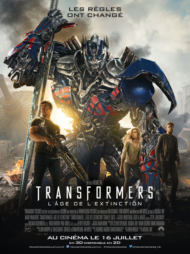 Transformers – L’âge de l’extinction : L’affiche officielle !