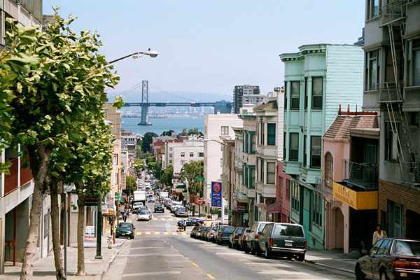 Faire du vélo à San Francisco…