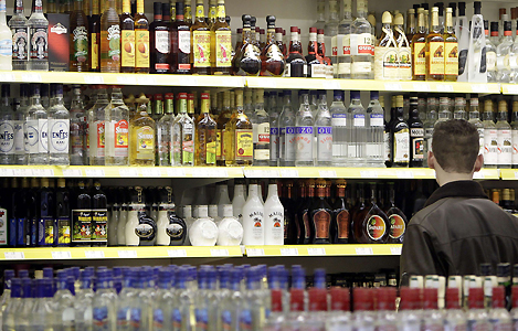 Le rayon alcool d’un magasin est dangeureux…