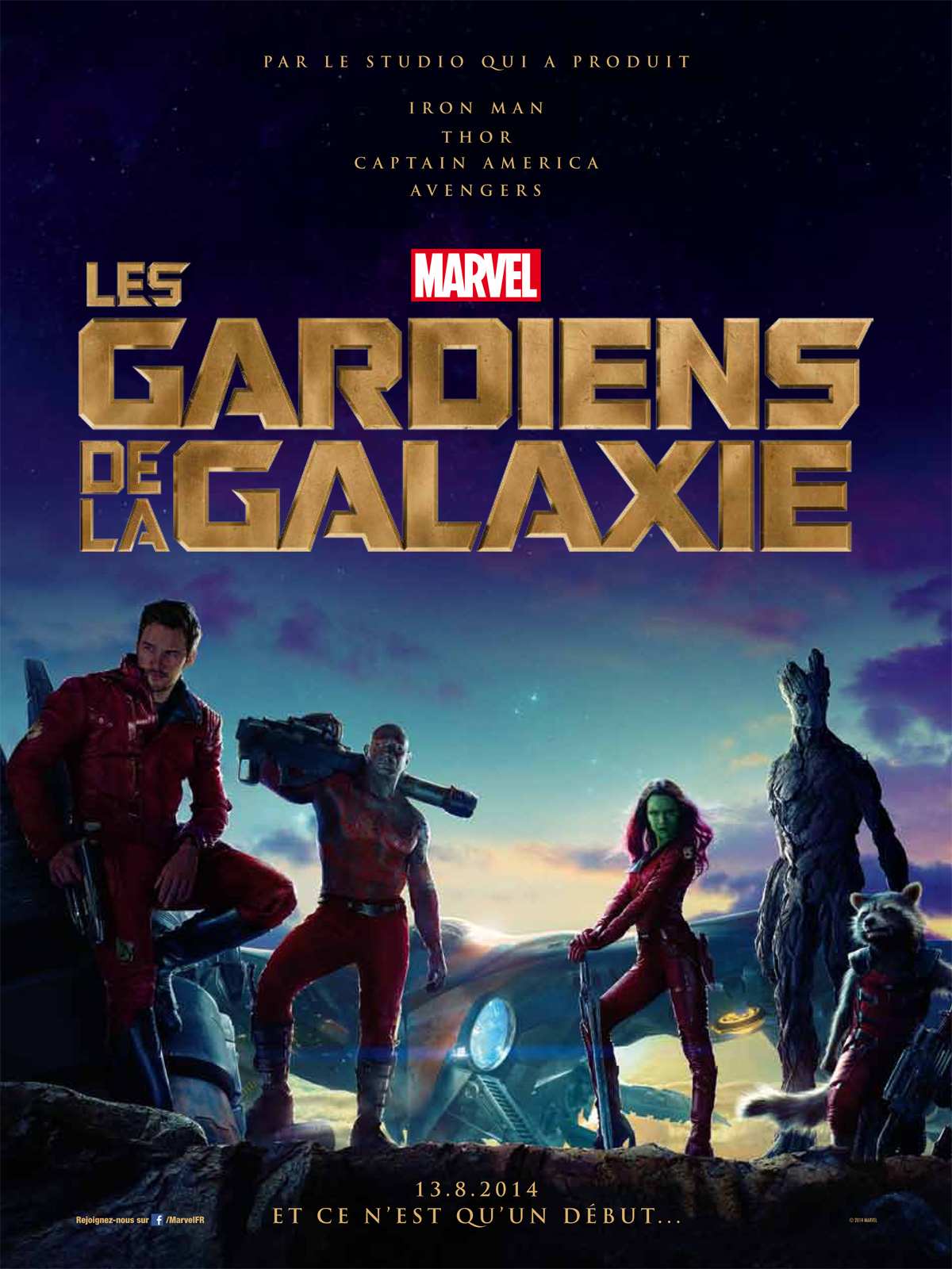 Les Gardiens de la Galaxie : deux nouvelles affiches !