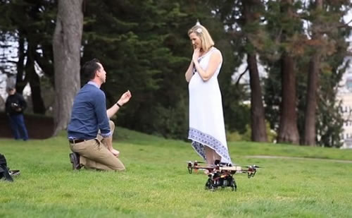 Un drone à un mariage et c’est le fail…