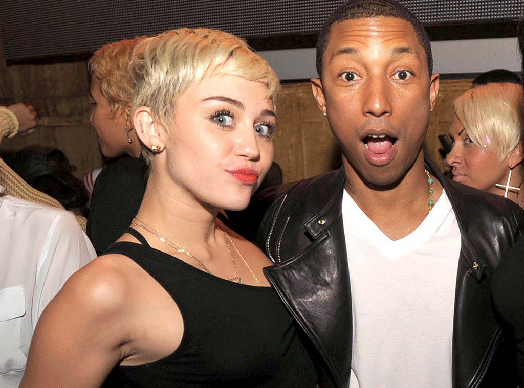 William pharrell et Miley Cyrus dans le clip : « Come Get It Bae »