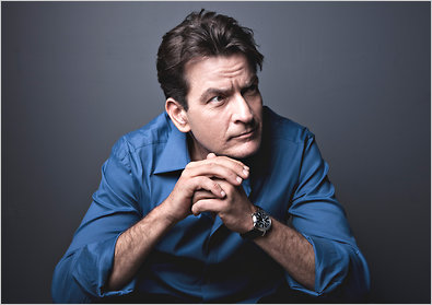 Ice Bucket Challenge de Charlie Sheen !