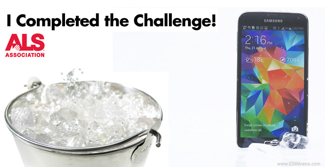 Ice Bucket Challenge : Samsung nomine l’iPhone 5S d’Apple…