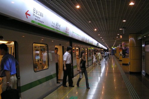 Mouvement de panique dans le métro de Shanghai !