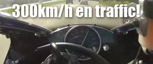 Course poursuite à 300 Km/h !!