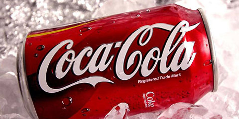 Une canette de Coca-Cola qui fait Ahh !!!