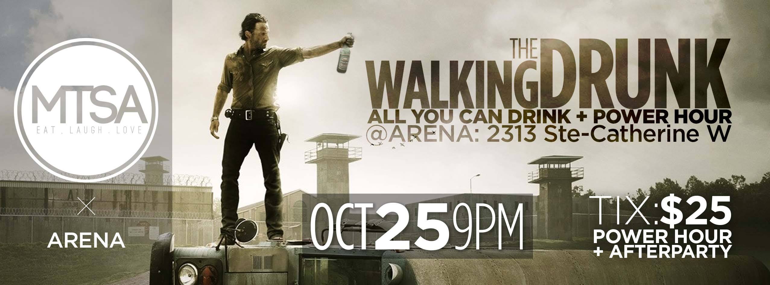 The Walking Drunk : parodie de zombies bourrés
