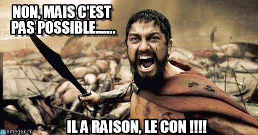 Arrestation en force de policiers…