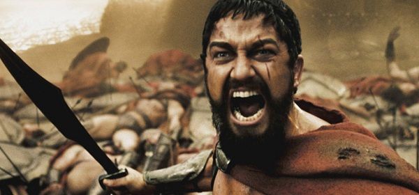 Remake du film 300 dans une salle de sport