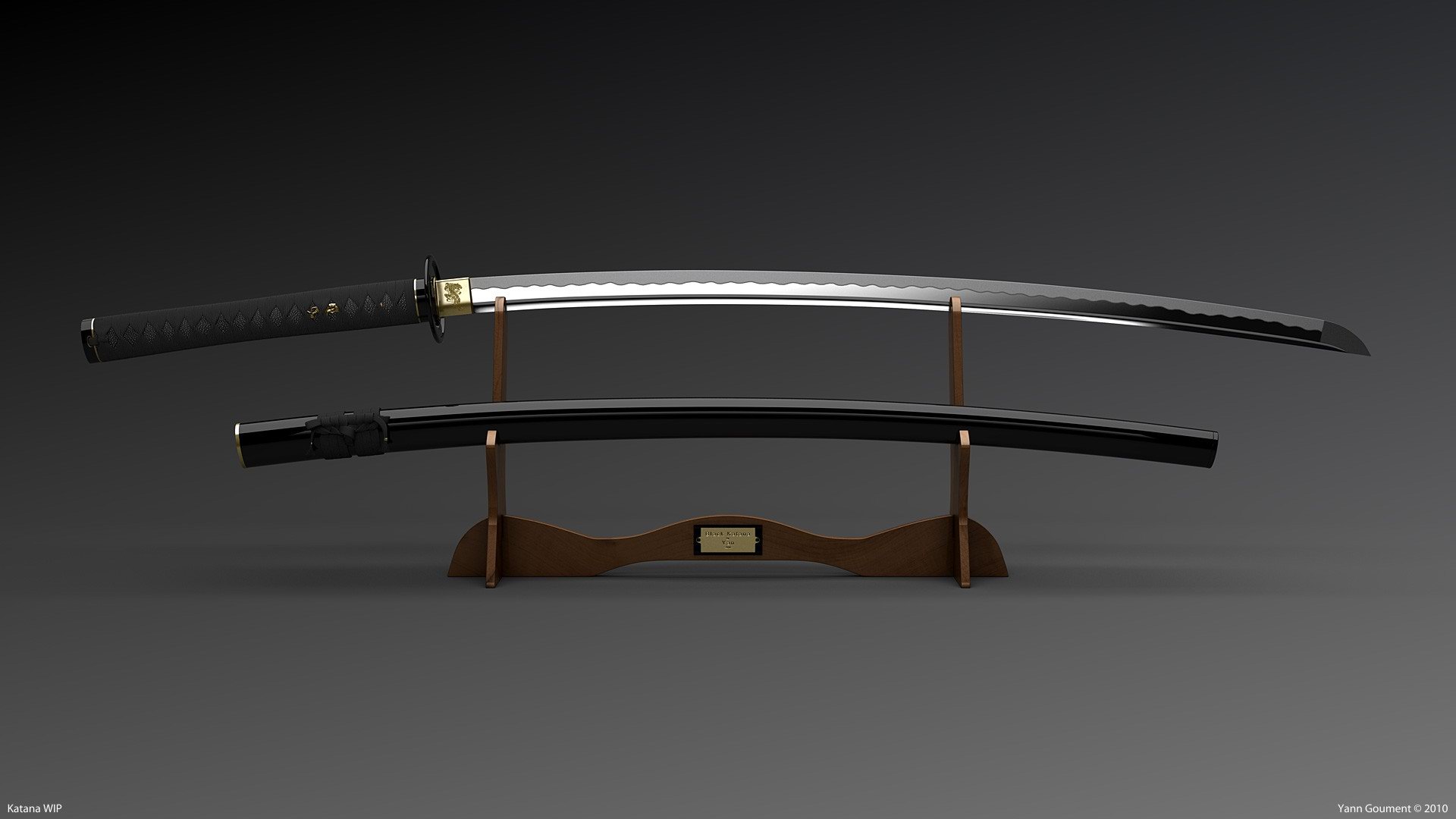 Combat au katana entre deux robots