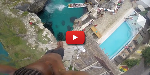 Plongeon de 25 mètres de hauteur pour 20$