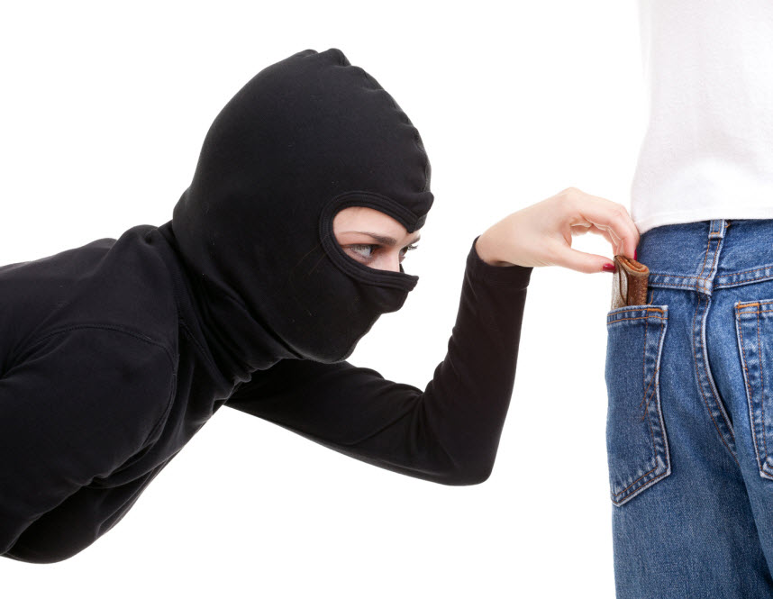 Un chauffeur de bus en mode pickpocket