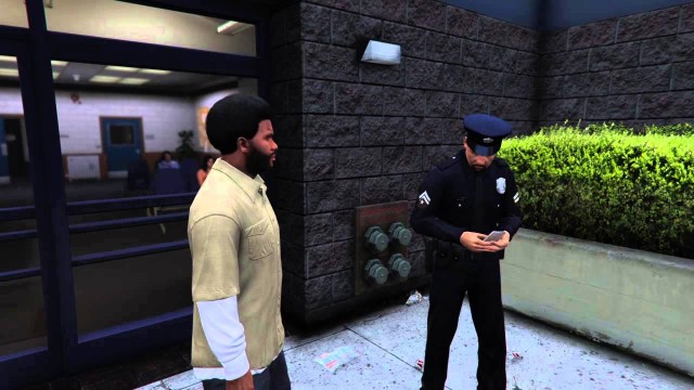 Un policier raciste dans GTA 5