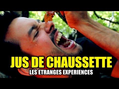 Les étranges expériences : Jus de chaussette
