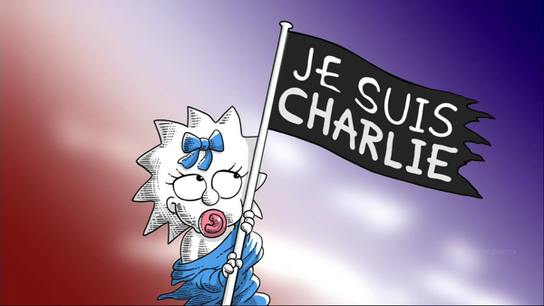 Les Simspson #JeSuisCharlie