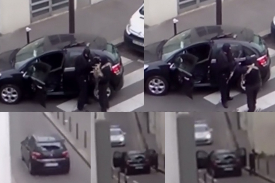 Nouvelle vidéo de l’attaque de Charlie Hebdo
