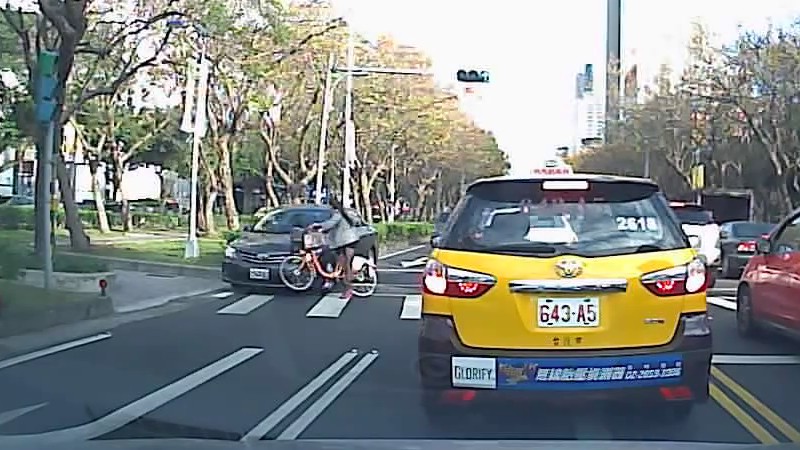 La cycliste la plus chanceuse de Taïwan