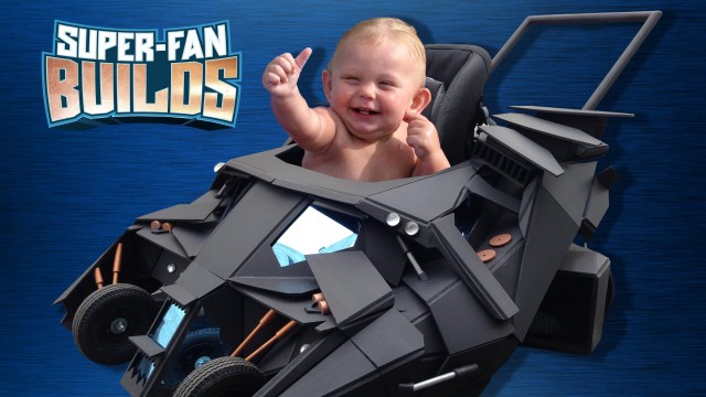 La poussette Batmobile