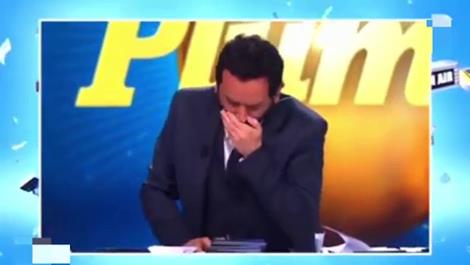 Cyril Hanouna vomit de rire