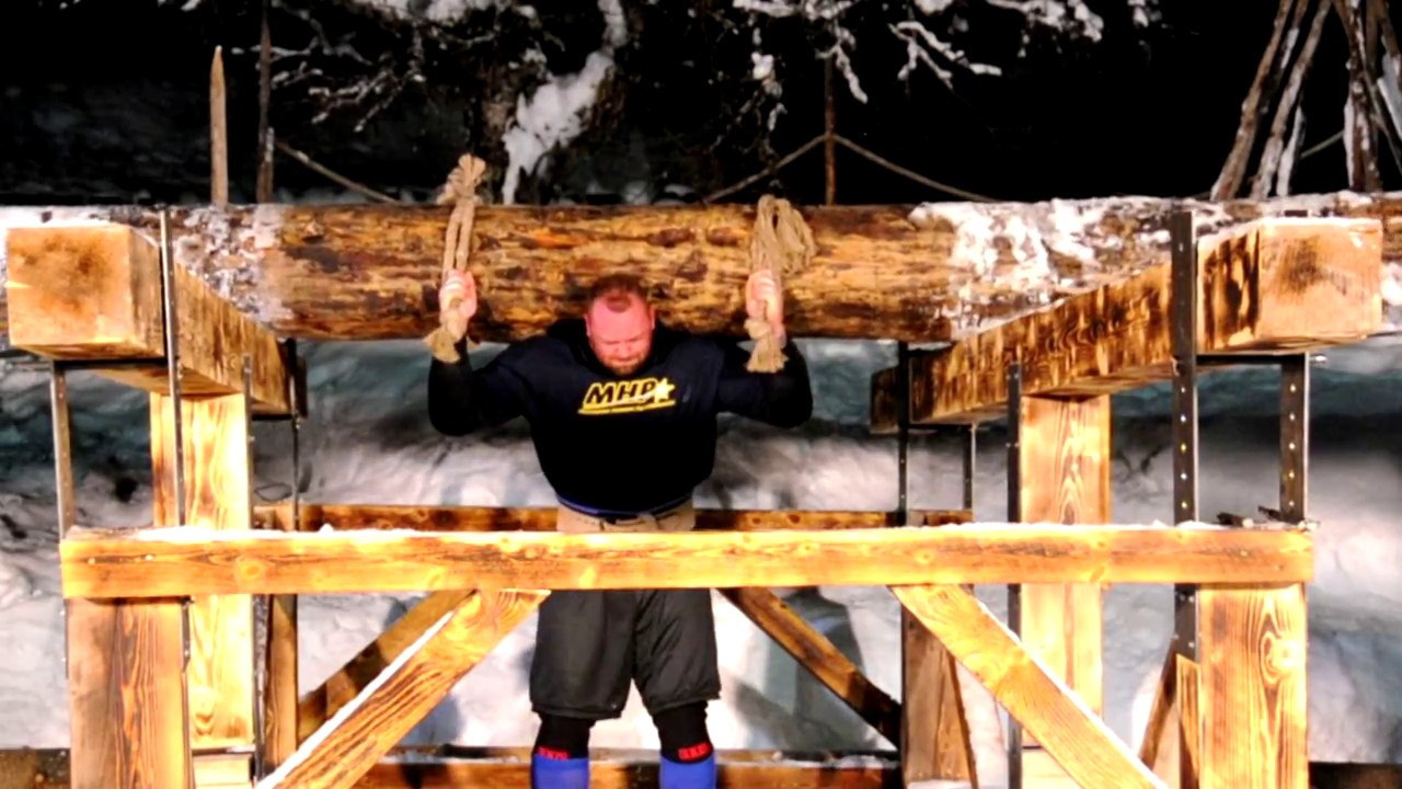 La Montagne soulève un tronc de 640 kg (Game of Thrones)