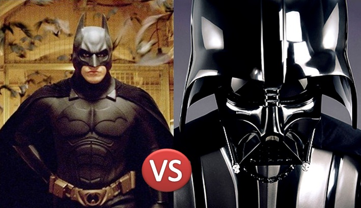 Batman vs Dark Vador! La chauve-souris prend sa revanche!