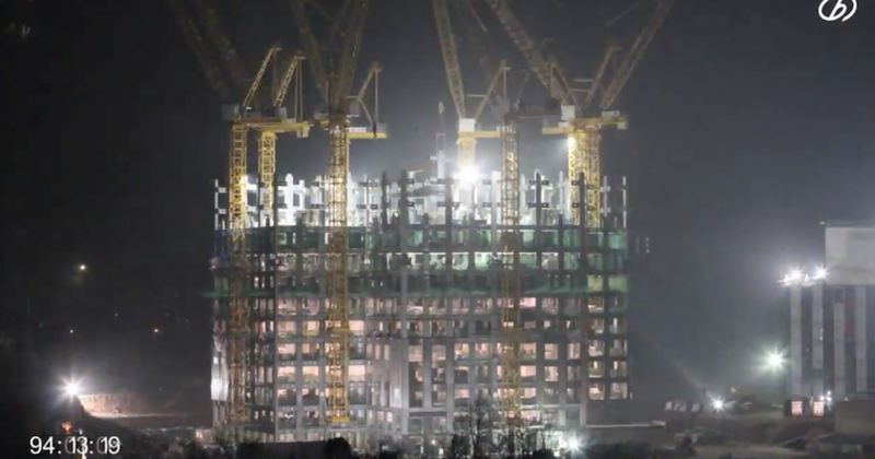 Construire un Gratte-ciel de 57 étages en 19 jours , vive les Chinois!