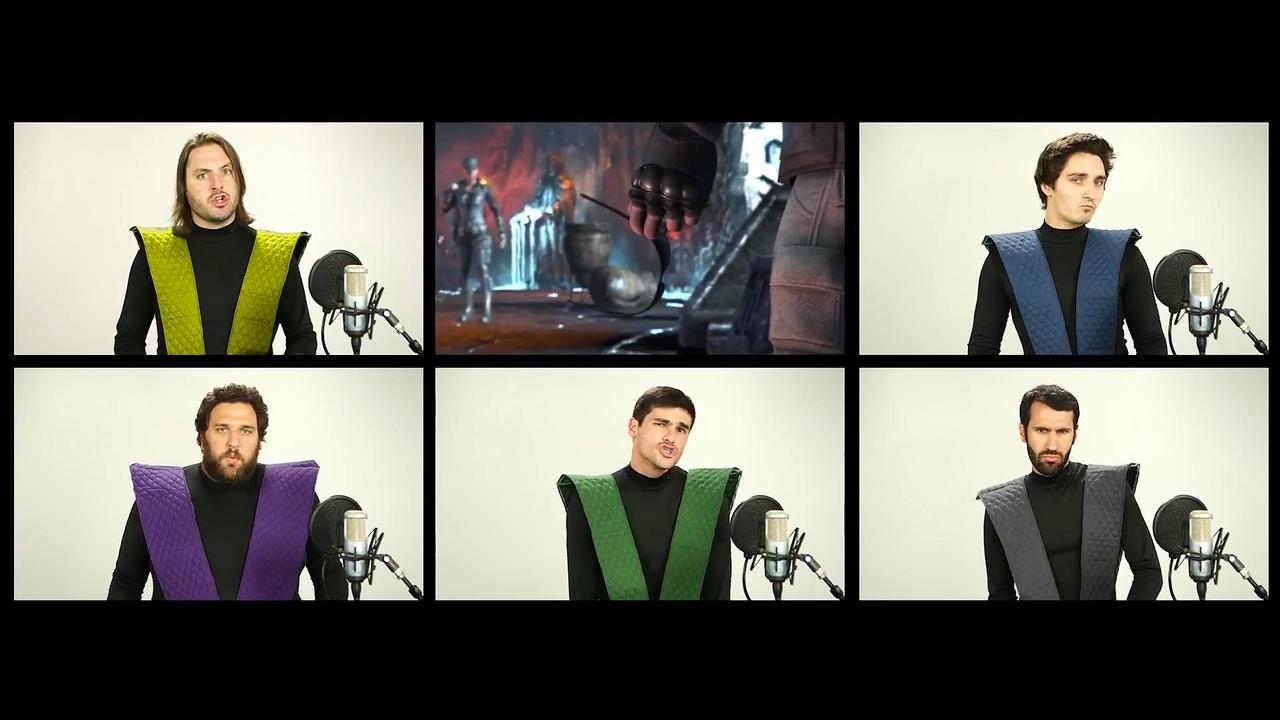 Le générique de Mortal Kombat chanté à Capella !