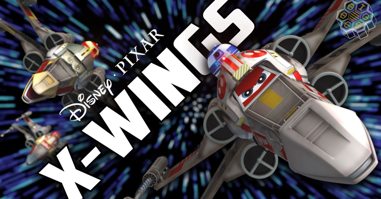Parodie de Cars en version X-Wings par Pixar Disney