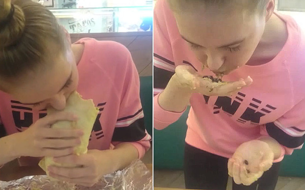 Une reine de beauté dévore un Burrito d’un kilo en 1 minute et 44 secondes…