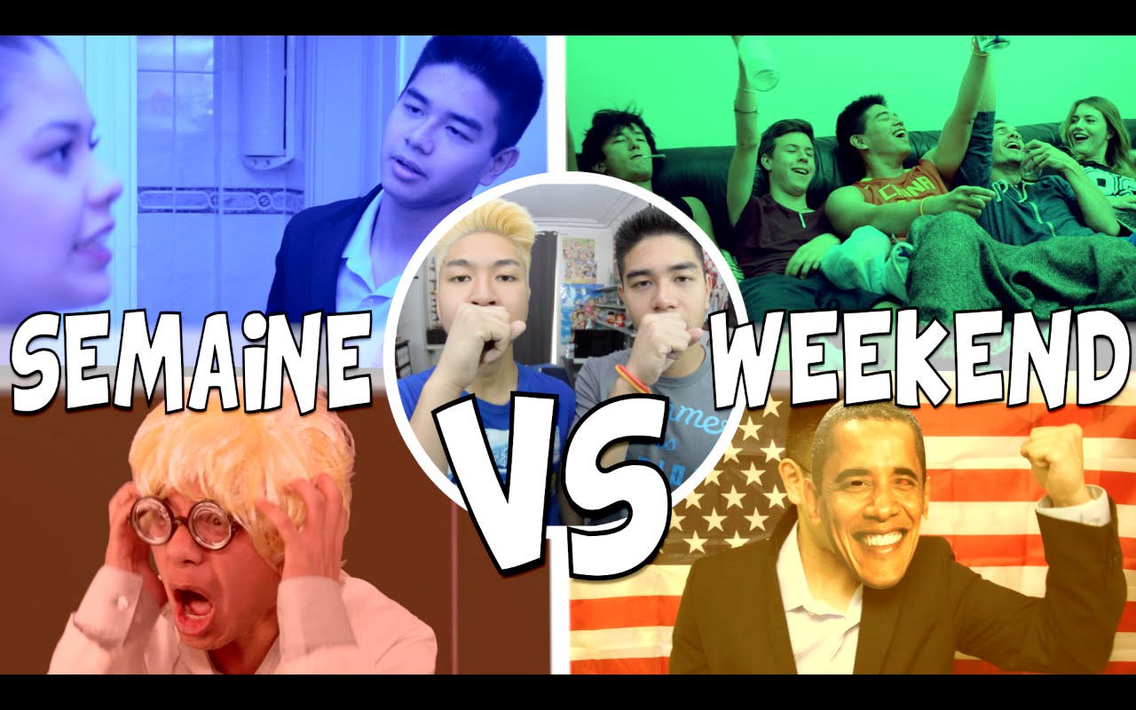 Le rire jaune : Semaine Vs Weekend