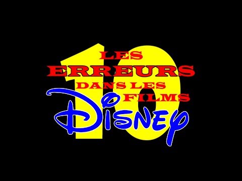 TOP TEN – Les erreurs dans les films Disney