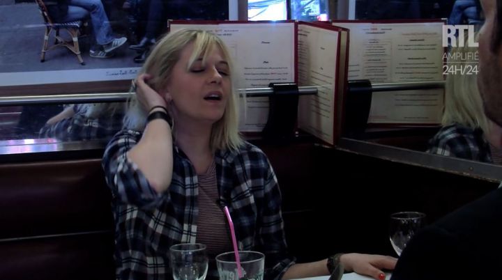 Flavie Flament en plein orgasme en mode « Quand Harry rencontre Sally »