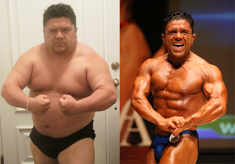 Obèse, il devient champion de bodybuilding suite à une promesse à sa fille!