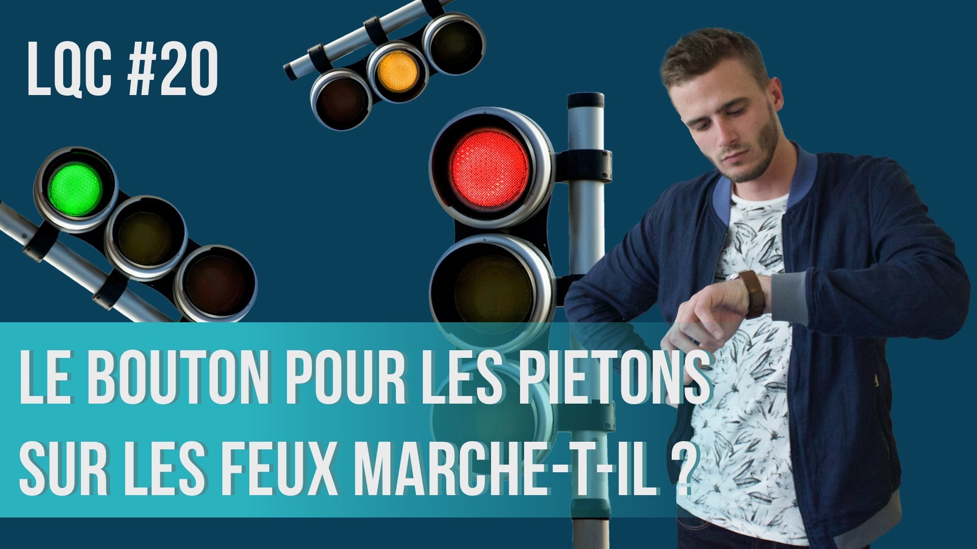 Le bouton pour les piétons sur les feux marche-t-il ?