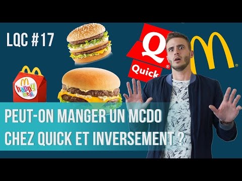 Peut-on manger McDo chez Quick et inversement ?