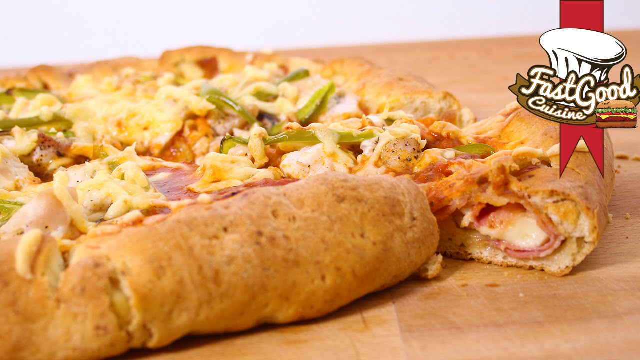 Recette de la pizza crousty bacon