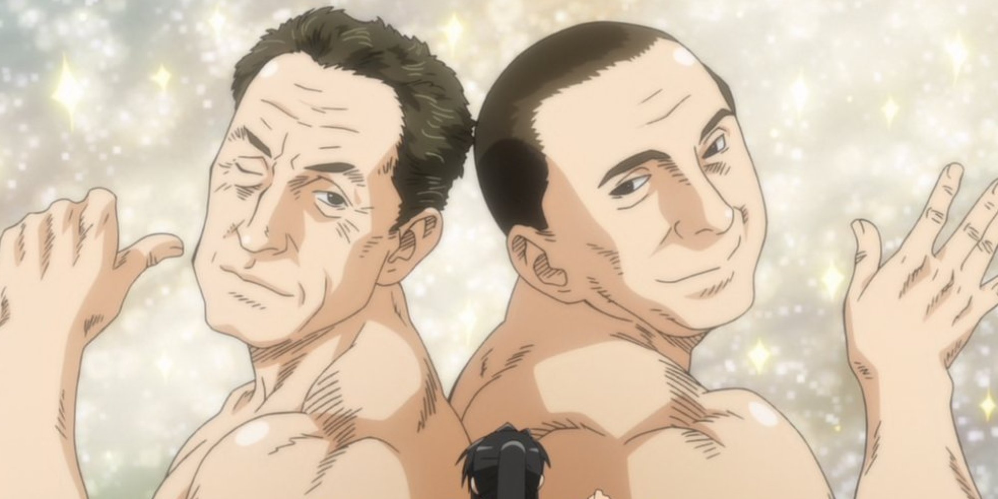 Sarkozy et Berlusconi en couple gay dans un manga