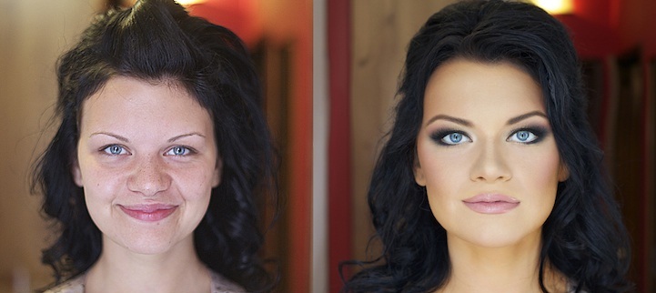 La magie du maquillage, démontrée par une célèbre Youtubeuse…