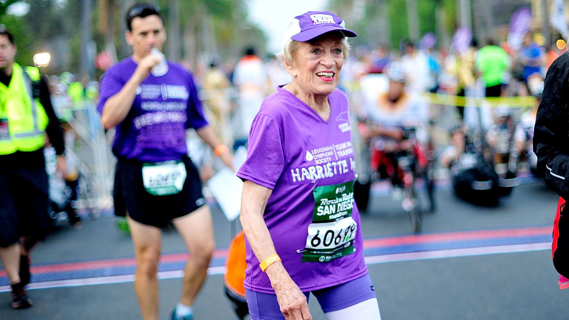 Une mamie de 92 ans termine un marathon…