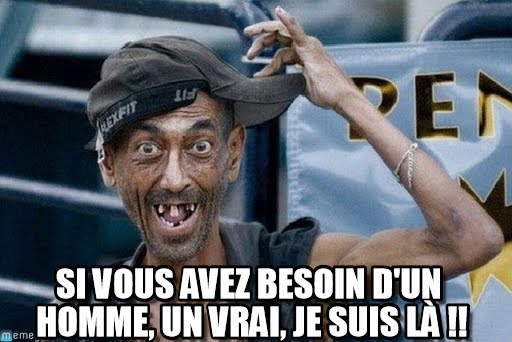 Un homme, un vrai est dans cette vidéo !!